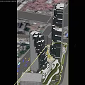 Modern High Rise Residential Building With Unique Architectural Design And Urban Green Spaces