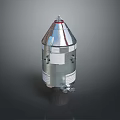 Industrial Metallic Conical Equipment Structure Featuring Panel Components And Base Support