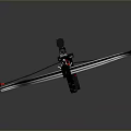 Crossbow Mechanical Crossbow Shift Bow and Arrow Shoot Far Equipment Weapons High-tech Crossbow 3d model