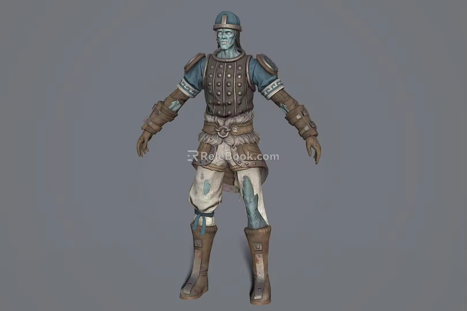 Modern Zombie Monster Mutant Creature Game Character Anime Character 3d model
