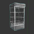 Pepsi Branded Upright Freezer for Commercial Beverage Display and Storage