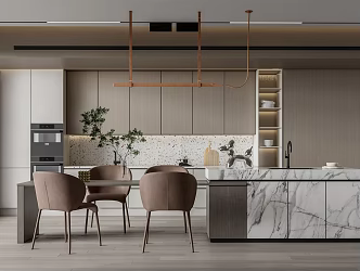 Modern Restaurant 3d model