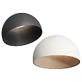 Modern Black and White Ceiling Lights with Minimalist Matte Finish for Home Interior