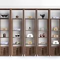 Chinese Style Display Cabinet Chinese Style Display Rack Display Cabinet Storage Rack Decorative Rack 3d model