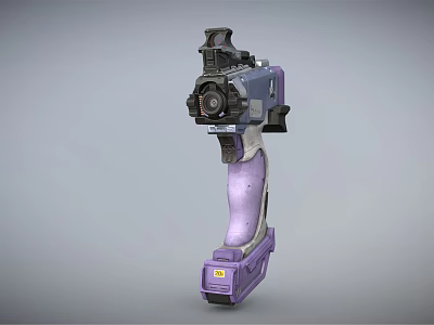 Handheld Medical Diagnostic Device With Camera Display Screen And Ergonomic Grip Design 3d model