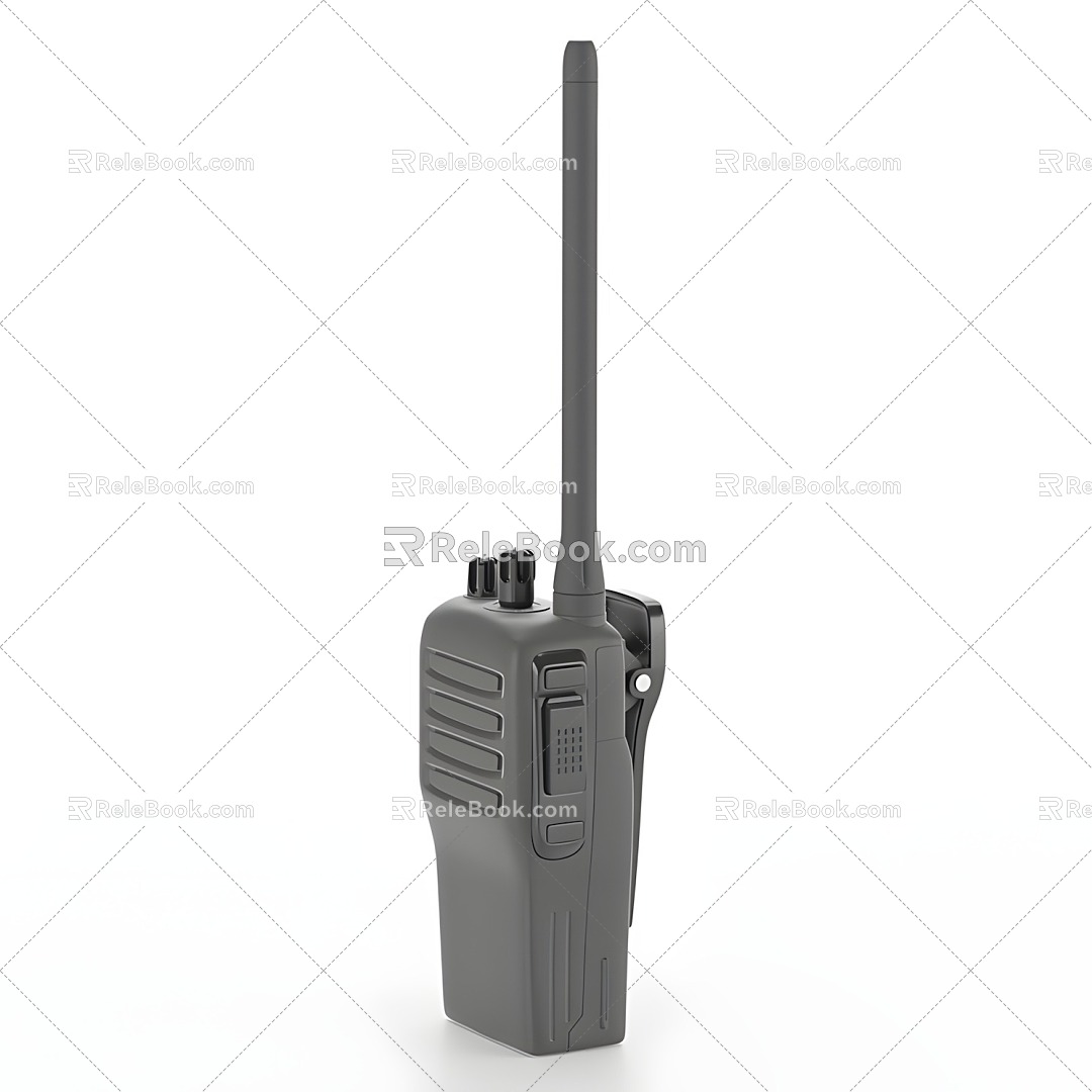 Intercom Pager Telephone 3d model