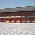 Ancient Chinese-style Ancient Building with Houses 3d model