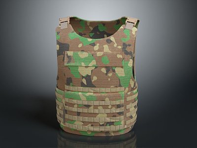 Special Forces Clothing Bulletproof Vest Bulletproof Helmet Special Forces Clothing Special Forces Equipment 3d model