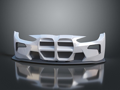 Frame front car anti-collision beam car front guard plate truck shell car shell truck rack car rack 3d model