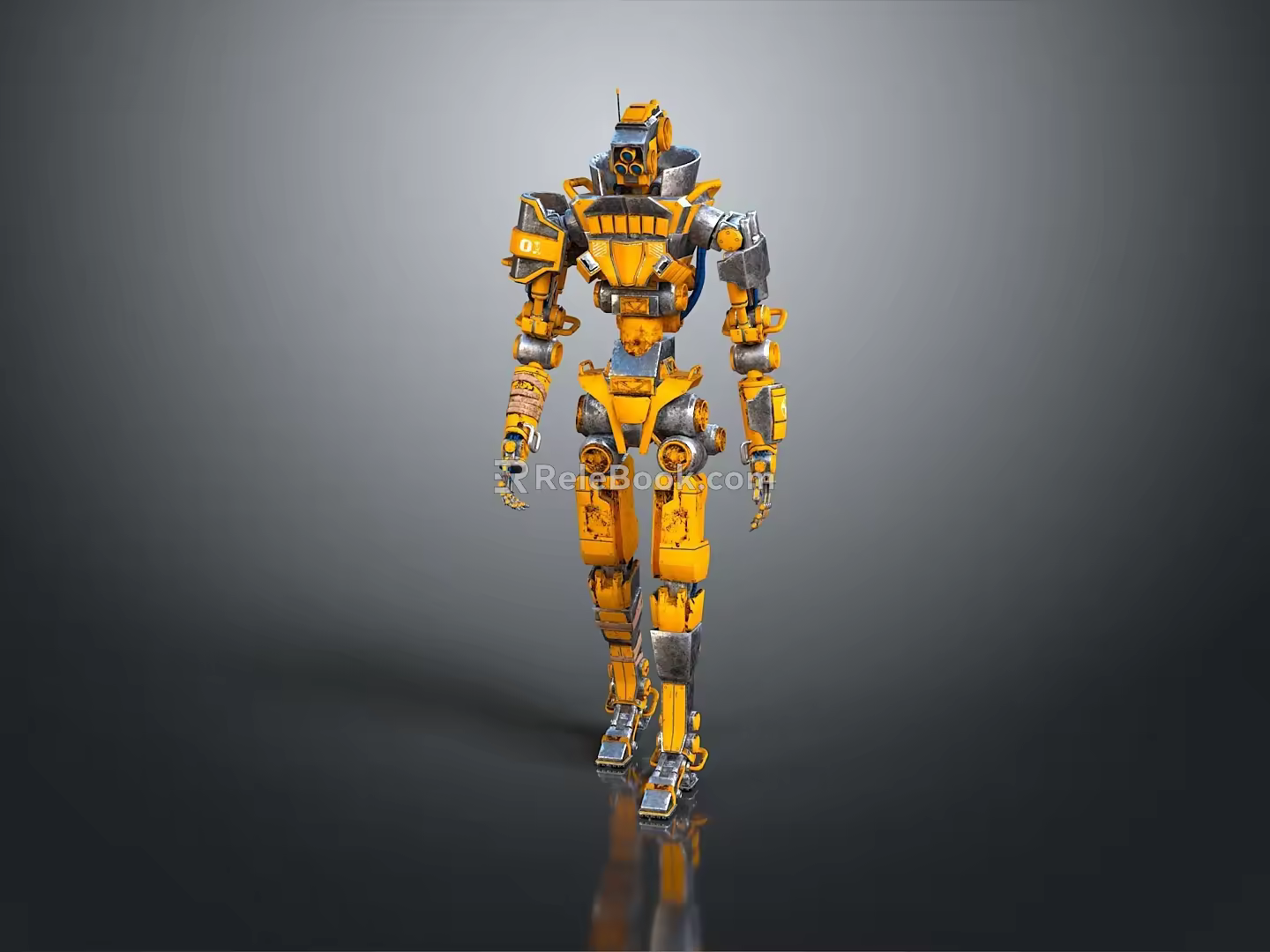 Bumblebee Transformers Robot Toy Sci-Fi Robot Figure 3d model