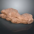 Fresh Ginger Root With Natural Rough Surface And Irregular Shape 3d model