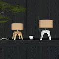 Modern table lamp 3d model