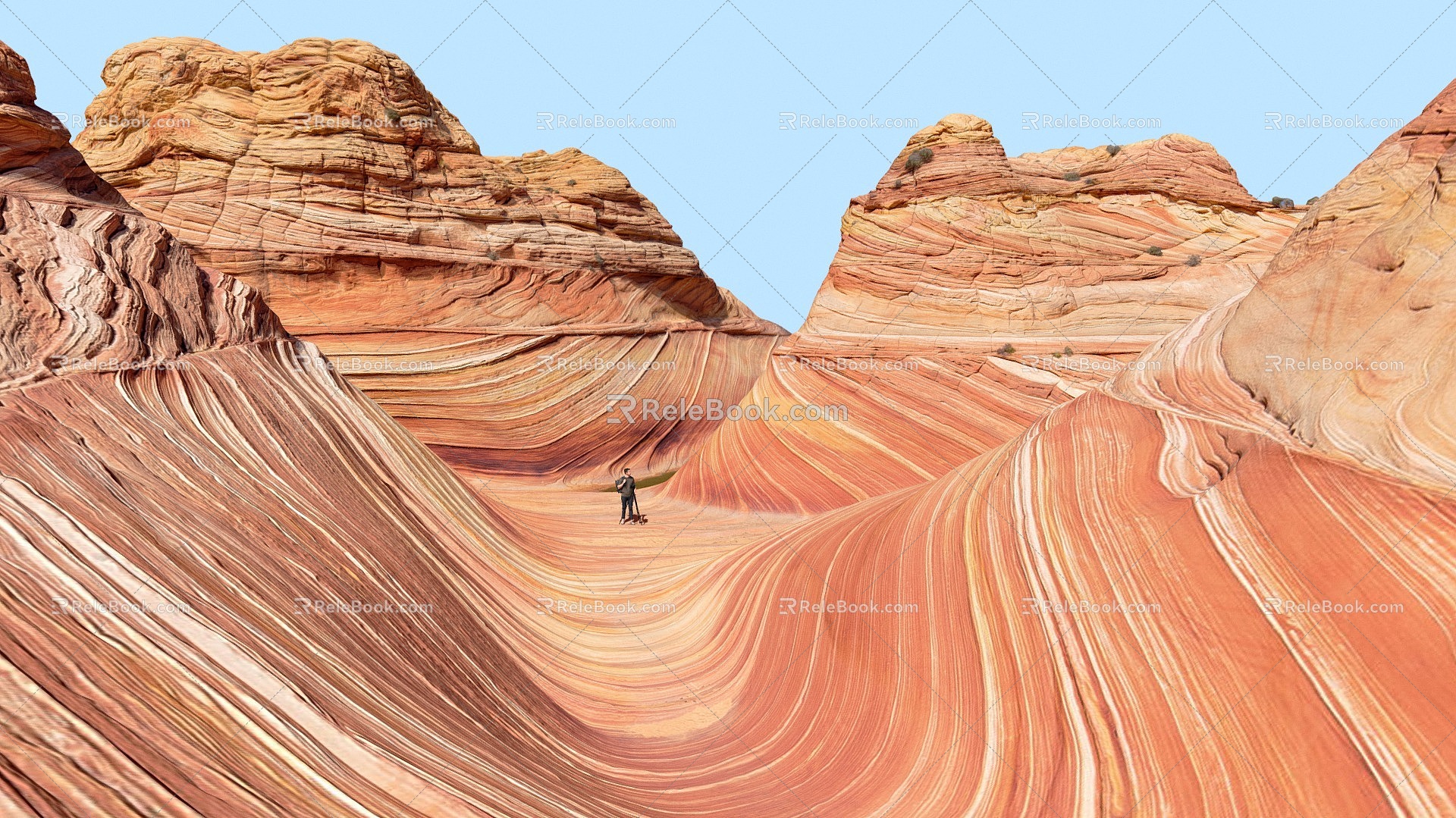 Modern Canyon Wave Rocks Wave Valley 3d model