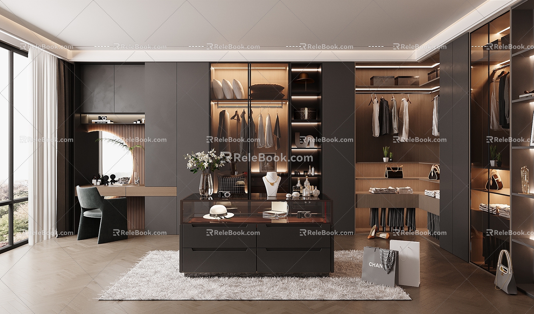 Italian Cloakroom 3d model