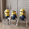 American Minions Ornaments 3d model