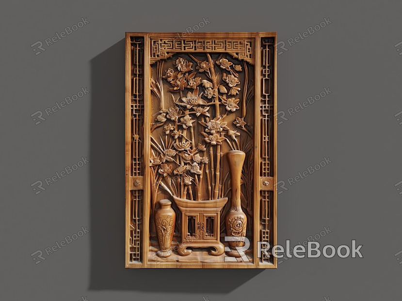 woodcarving woodcarving model