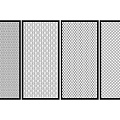 Modern Fence Metal Mesh Metal Enclosure 3d model