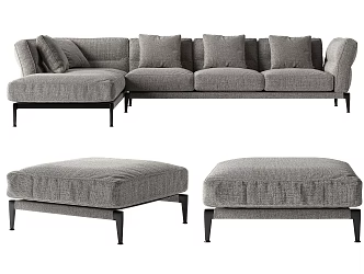 Modern Combination Sofa 3d model