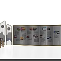ETERNAL ANGEL Theme Photo Check-in Spot with Modern Exhibition Booth Design Wing Decorations And Lighting