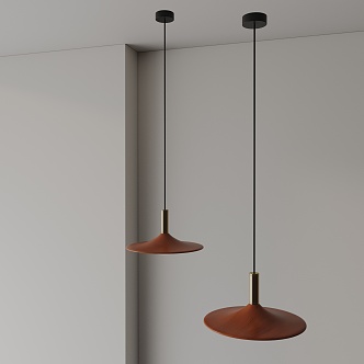 Modern chandelier 3d model