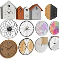 Modern Clock 3d model