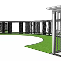 Modern Gallery Frame Creative Special-shaped Gallery Frame 3d model