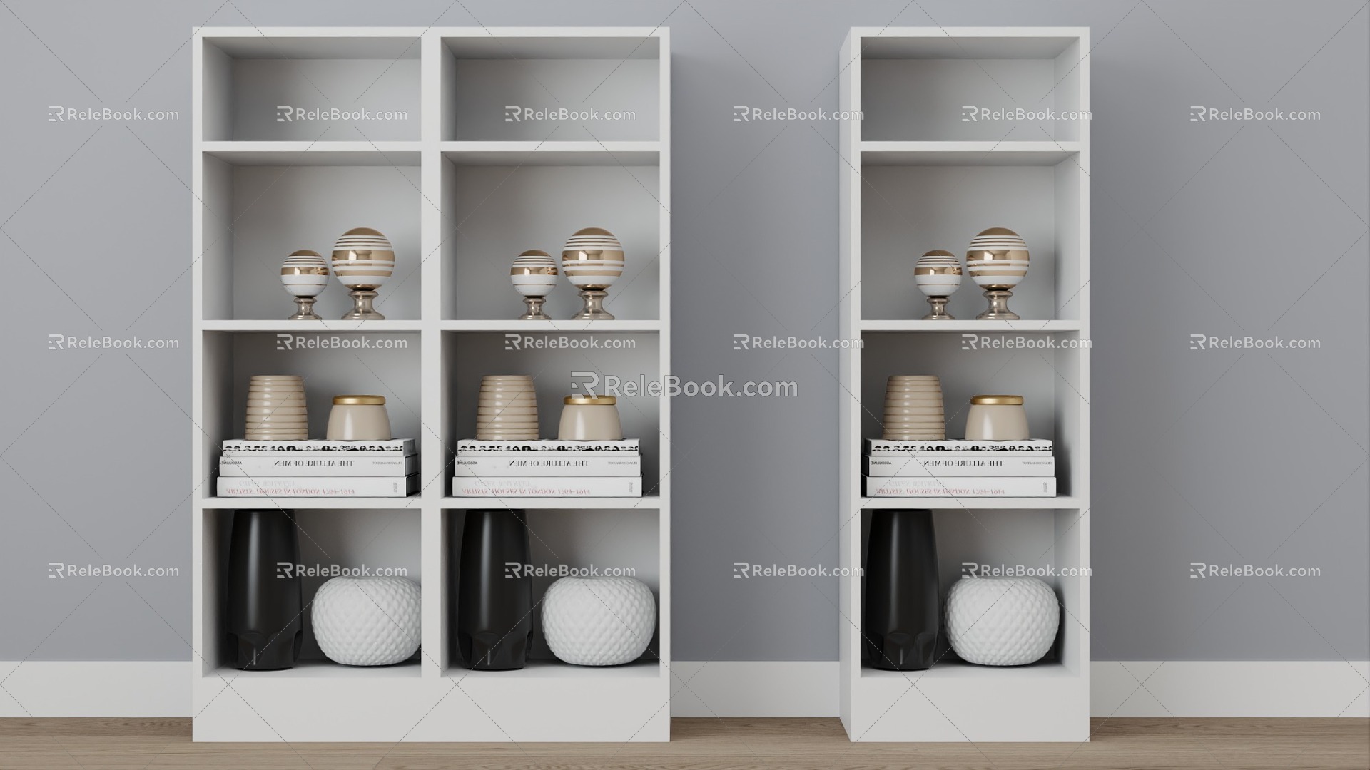 Bookcase Cabinet 3d model