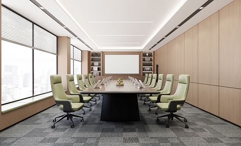 Modern Conference Room 3d model