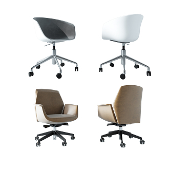 Modern office chair 3d model