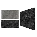 Building Exterior Wall Design With Textured Stone Like Surfaces And Patterns