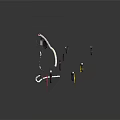 Multi Colored Electronic Wire Harnesses With Various Shapes And Connectors