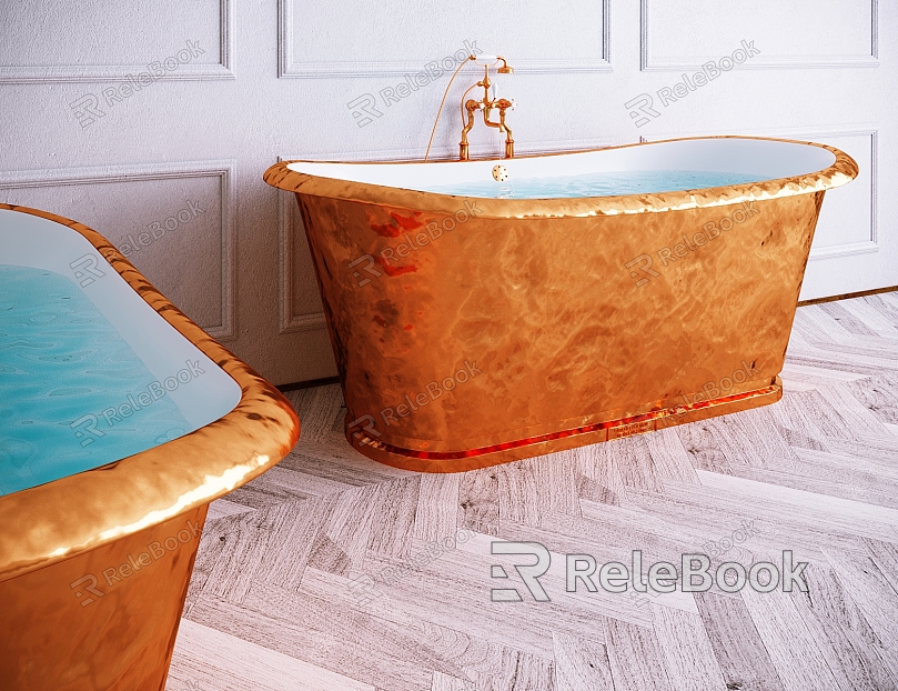 Light Luxury Bathtub model