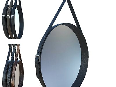 Modern mirror with mirror 3d model