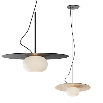 Modern Milan Chandelier 3d model