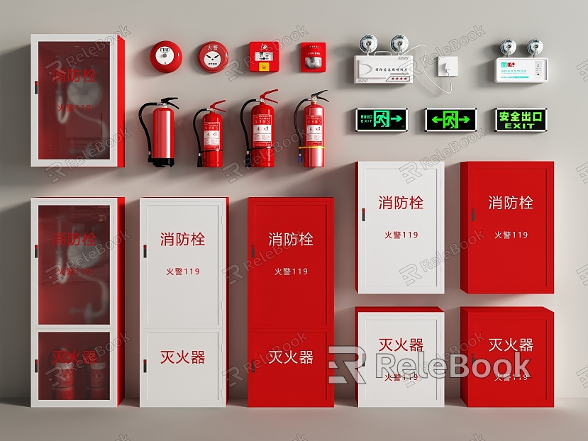 Fire hydrant fire extinguisher fire hydrant safety exit alarm fire emergency lighting model