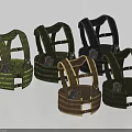 Tactical Military Style Vests With Adjustable Straps And Utility Pockets In Multiple Colors