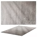 High Quality Soft Gray Square Carpet For Modern Living Room Home Decor