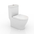 Modern Bathroom Supplies Toilet Smart Toilet Toilet 3d model