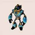 Robot toy electric robot 3d model