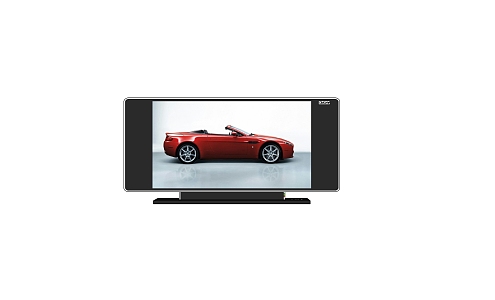 LCD TV monitor 3d model