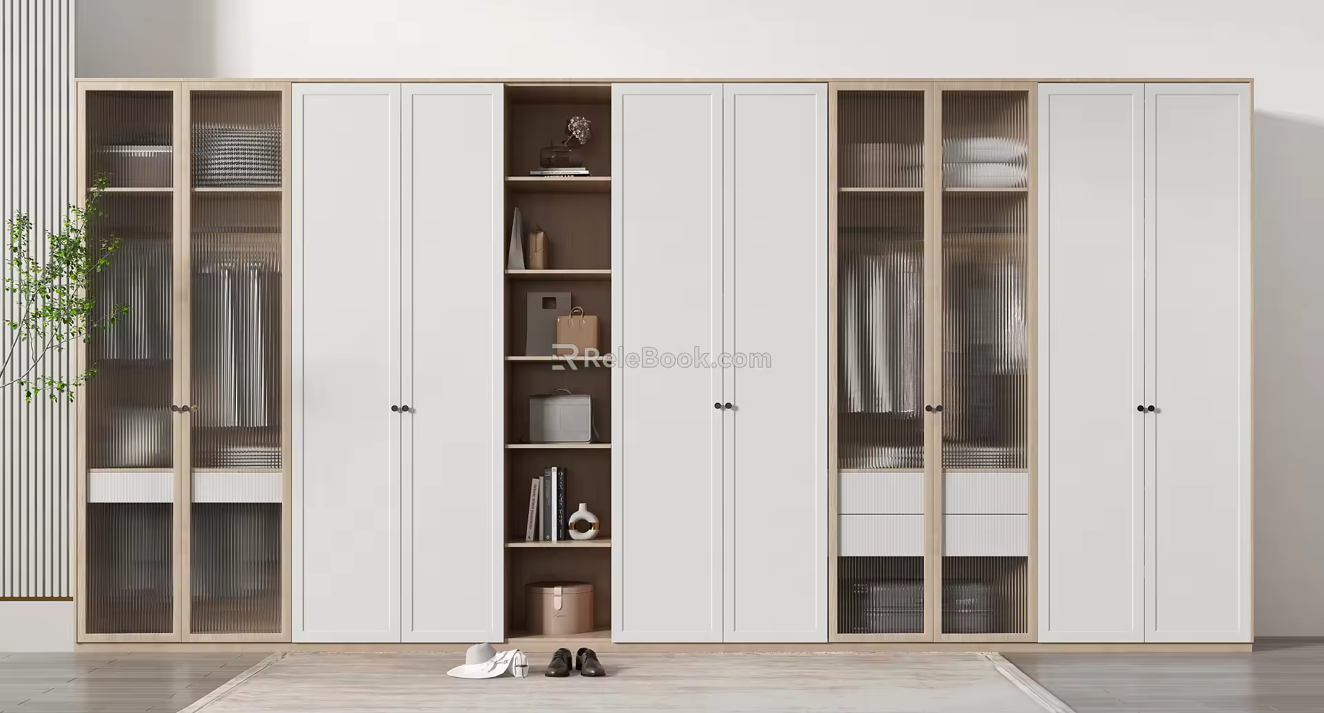 Nordic wardrobe 3d model
