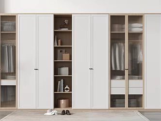 Nordic wardrobe 3d model