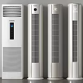Modern Design Wall Mounted and Floor Standing Air Conditioners and Fans with Control Panels