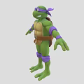 Teenage Mutant Ninja Turtles Game Character Animation Character Cartoon Character Animation Character 3d model