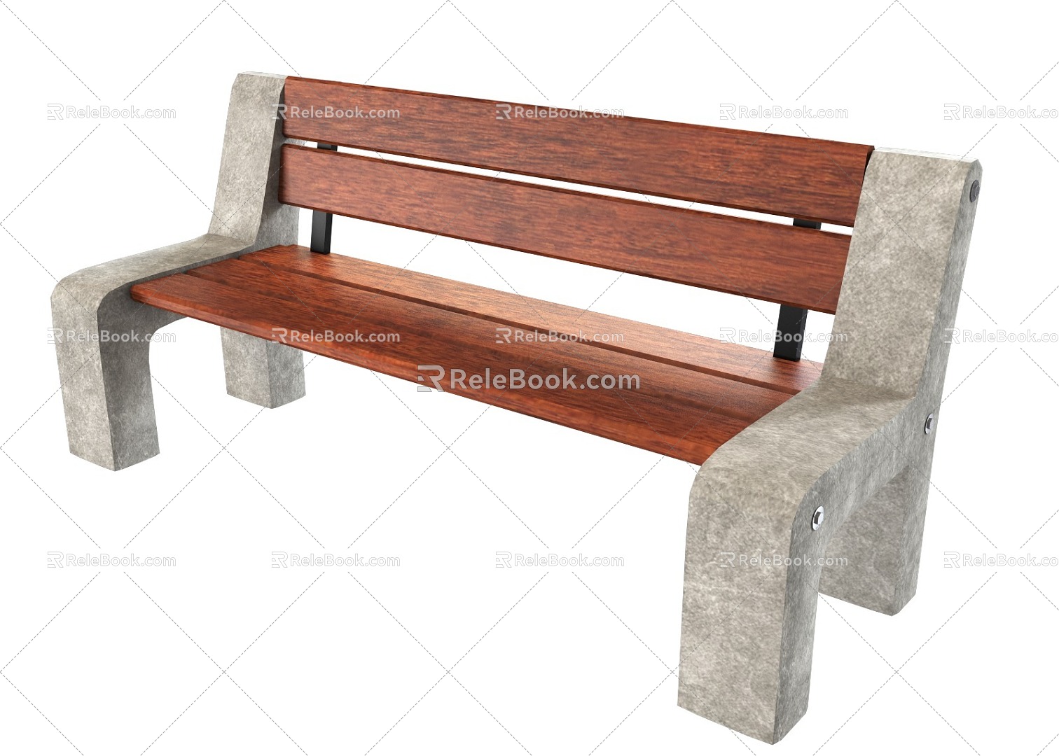 Park Chair Community Chair Square Chair Leisure Chair Bench Outdoor Chair Park Chair Community Chair Square Chair Leisure Chair Length 3d model