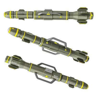 modern missile 3d model modern missile 3d model