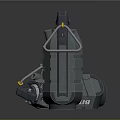 Tactical Hand Grenades Featuring Falcon Model And Compact Design With Yellow Components 3d model