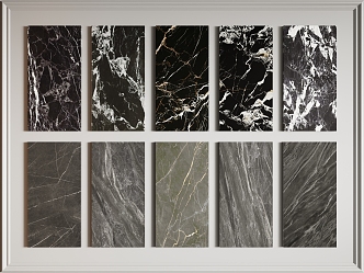 Black Stone Wall Panel Marble Background Wall Marble Wall Panel Black Stone Black Rock Slab Wall Panel 3d model