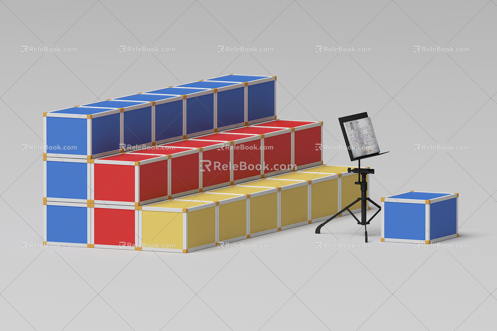 Industrial LOFT Box Music Box 3d model