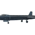 Modern Military Fighter Jet With Stealth Design And Advanced Technology